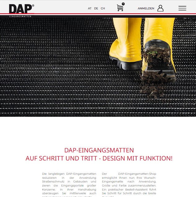 Referenz-Onlineshop von easyLOOP — dap.at